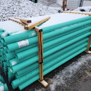 4" x 10' PVC Pipe