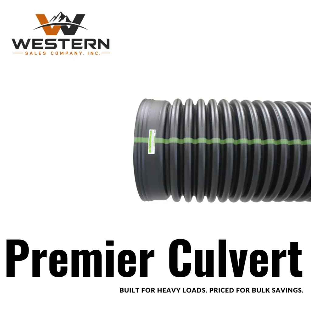 Premier HDPE Culvert Pipe for Sale | Double Wall Drainage Pipe (Starting at $149)