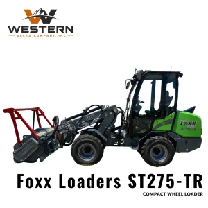 Foxx Loaders ST275-TR Compact Wheel Loader with telescopic reach attachment featured product image